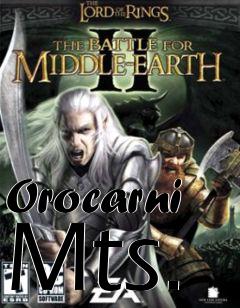 Box art for Orocarni Mts.