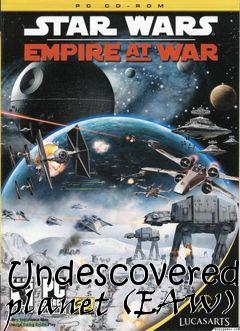 Box art for Undescovered planet (EAW)