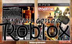 Box art for Tycoon condo Roblox
