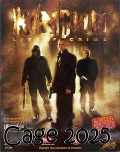 Box art for Cage 2025
