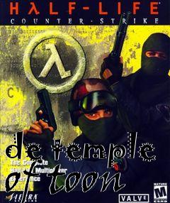 Box art for de temple of toon