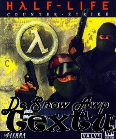 Box art for De Snow Awp Texture