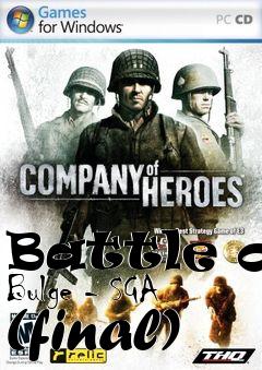 Box art for Battle of Bulge - SGA (final)