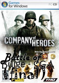 Box art for Battle of Bulge - SGA (final)