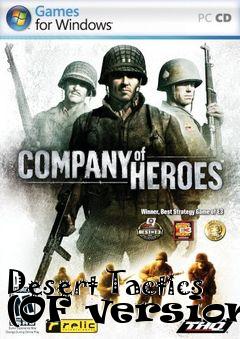 Box art for Desert Tactics (OF version)