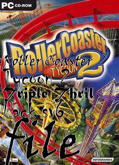 Box art for Roller Coaster Tycoon 2 Triple Thril Pack sv6 file