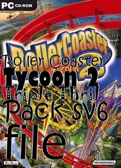 Box art for Roller Coaster Tycoon 2 Triple Thril Pack sv6 file