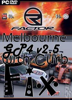 Box art for Melbourne GP4 v2.5 with Curb Fix