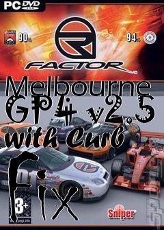 Box art for Melbourne GP4 v2.5 with Curb Fix