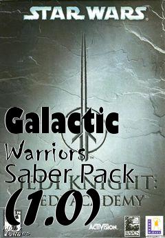 Box art for Galactic Warriors Saber Pack (1.0)
