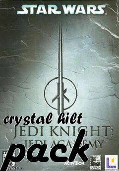 Box art for crystal hilt pack