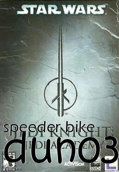 Box art for speeder bike dun03