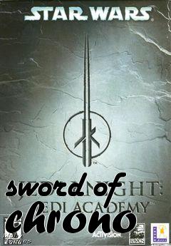 Box art for sword of chrono