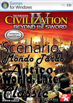 Box art for Scenario Mondo Tardo Antico - World Late Classic