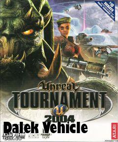 Box art for Dalek Vehicle