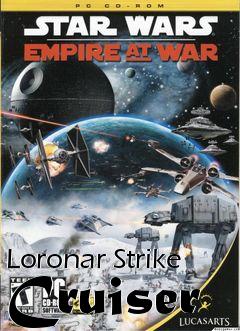 Box art for Loronar Strike Cruiser