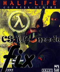 Box art for CS 1.6  model fix