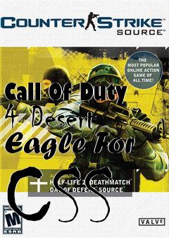 Box art for Call Of Duty 4 Desert Eagle For CSS