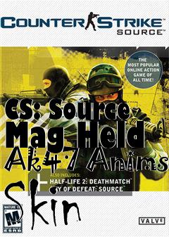 Box art for CS: Source Mag Held Ak47 Anims Skin