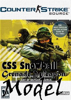 Box art for CSS Snowball Grenade Weapon Model