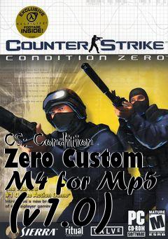 Box art for CS: Condition Zero Custom M4 for Mp5 (v1.0)