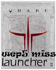 Box art for wep5 missile launcher