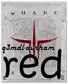 Box art for q3mdl-durham red