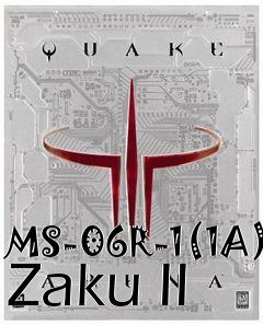 Box art for MS-06R-1(1A) Zaku II