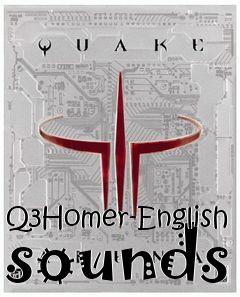 Box art for Q3Homer-English sounds