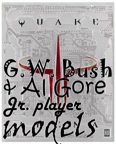 Box art for G.W. Bush & Al Gore Jr. player models