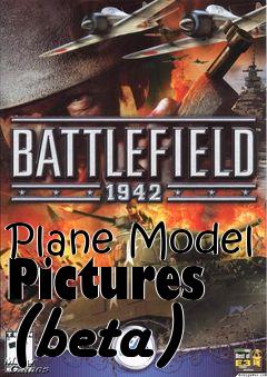 Box art for Plane Model Pictures (beta)