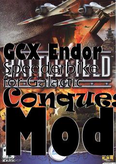 Box art for GCX Endor Speederbike for Galactic Conquest Mod