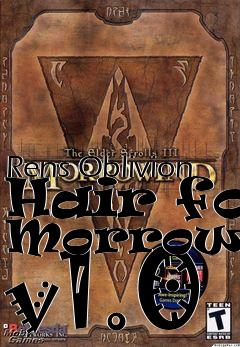 Box art for Rens Oblivion Hair for Morrowind v1.0