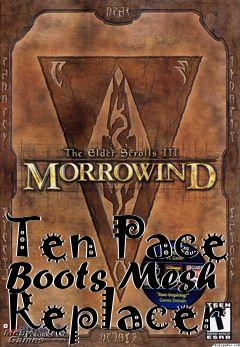 Box art for Ten Pace Boots Mesh Replacer
