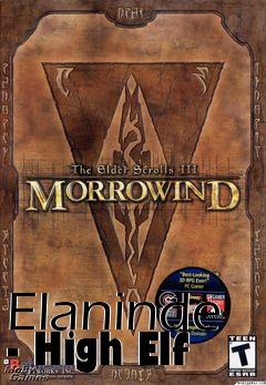 Box art for Elaninde - High Elf