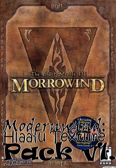 Box art for Modernwind: Hlaalu Texture Pack v1.0