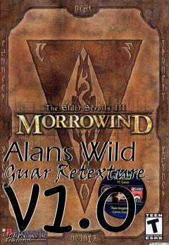 Box art for Alans Wild Guar Retexture v1.0