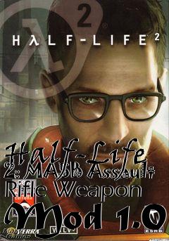 Box art for Half-Life 2: MA5B Assault Rifle Weapon Mod 1.0