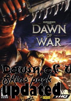 Box art for Dawn of War Skins pack updated