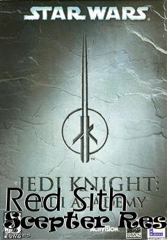 Box art for Red Sith Scepter Reskin