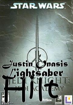 Box art for Justin Onasis Lightsaber Hilt
