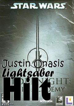 Box art for Justin Onasis Lightsaber Hilt