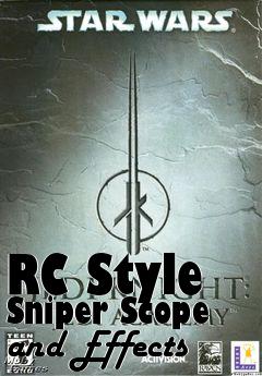 Box art for RC Style Sniper Scope and Effects