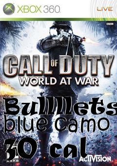 Box art for Bullllets blue camo 30 cal