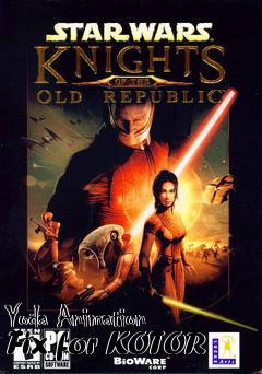 Box art for Yoda Animation Fix for KOTOR