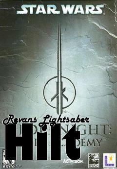 Box art for Revans Lightsaber Hilt