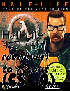 Box art for Half-Life: 357 (HL1 revolver) to Scout (CS1.0)