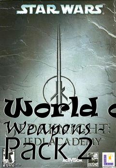 Box art for World of Weapons - Pack 2