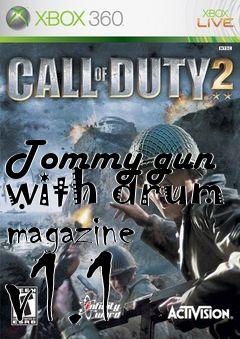 Box art for Tommy gun with drum magazine v1.1