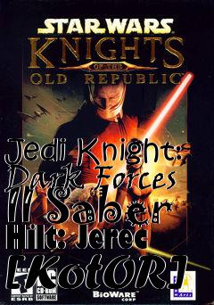 Box art for Jedi Knight: Dark Forces II Saber Hilt: Jerec [KotOR]